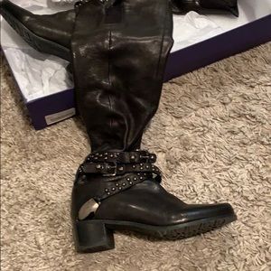 Stuart Weitzman black boots